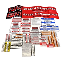 Self-Contained Complete Compactor Decal Kit