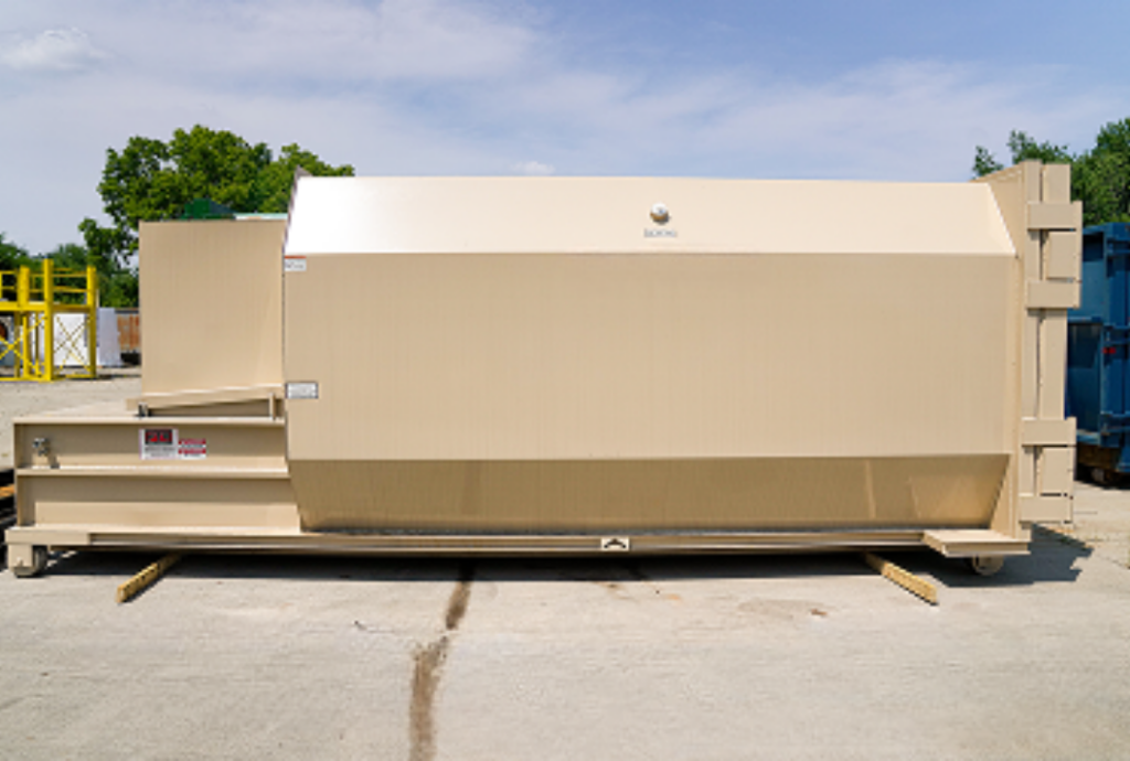 Komar self-contained compactor